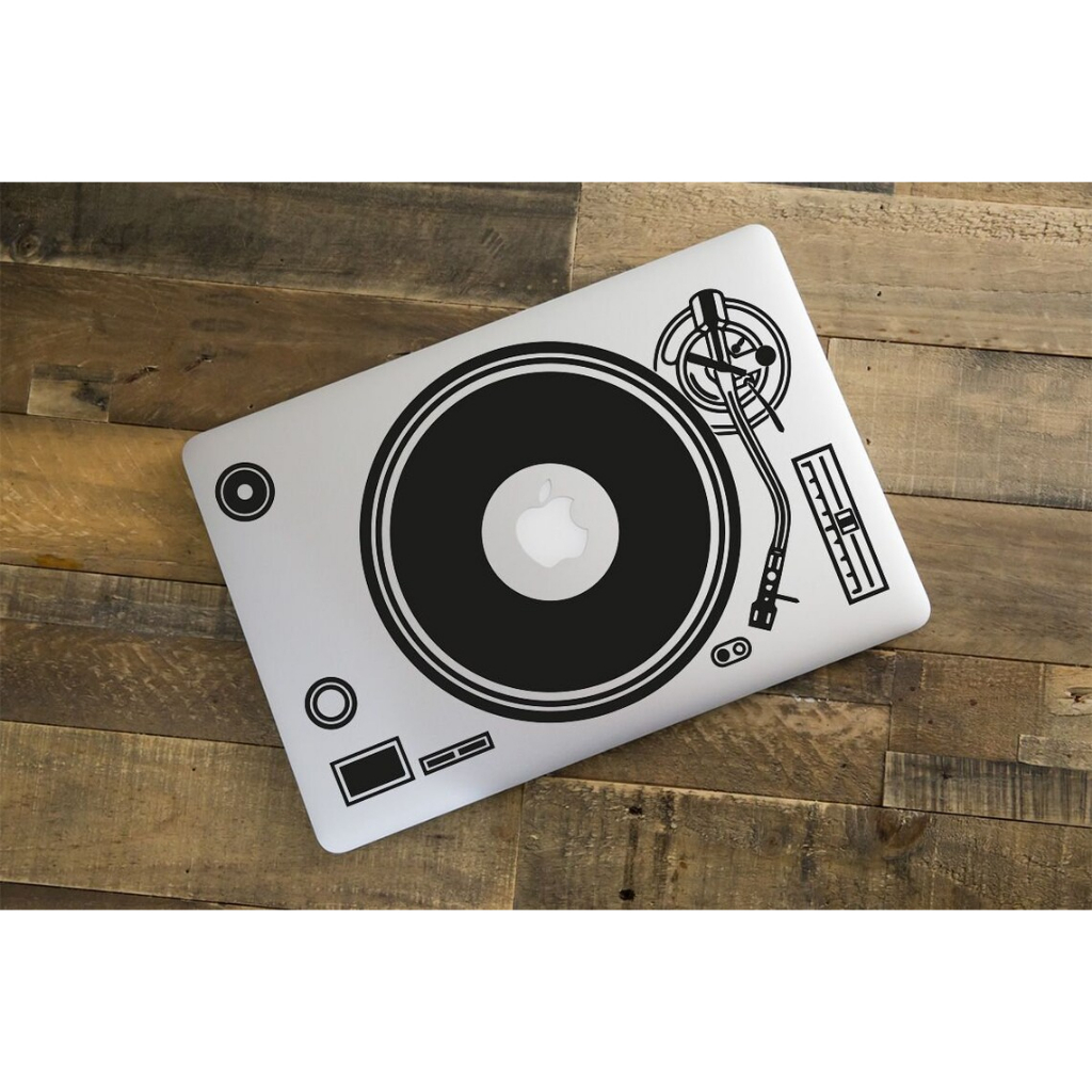 Stiker DJ Player - DJ Controller - Laptop Decal Macbook Sticker