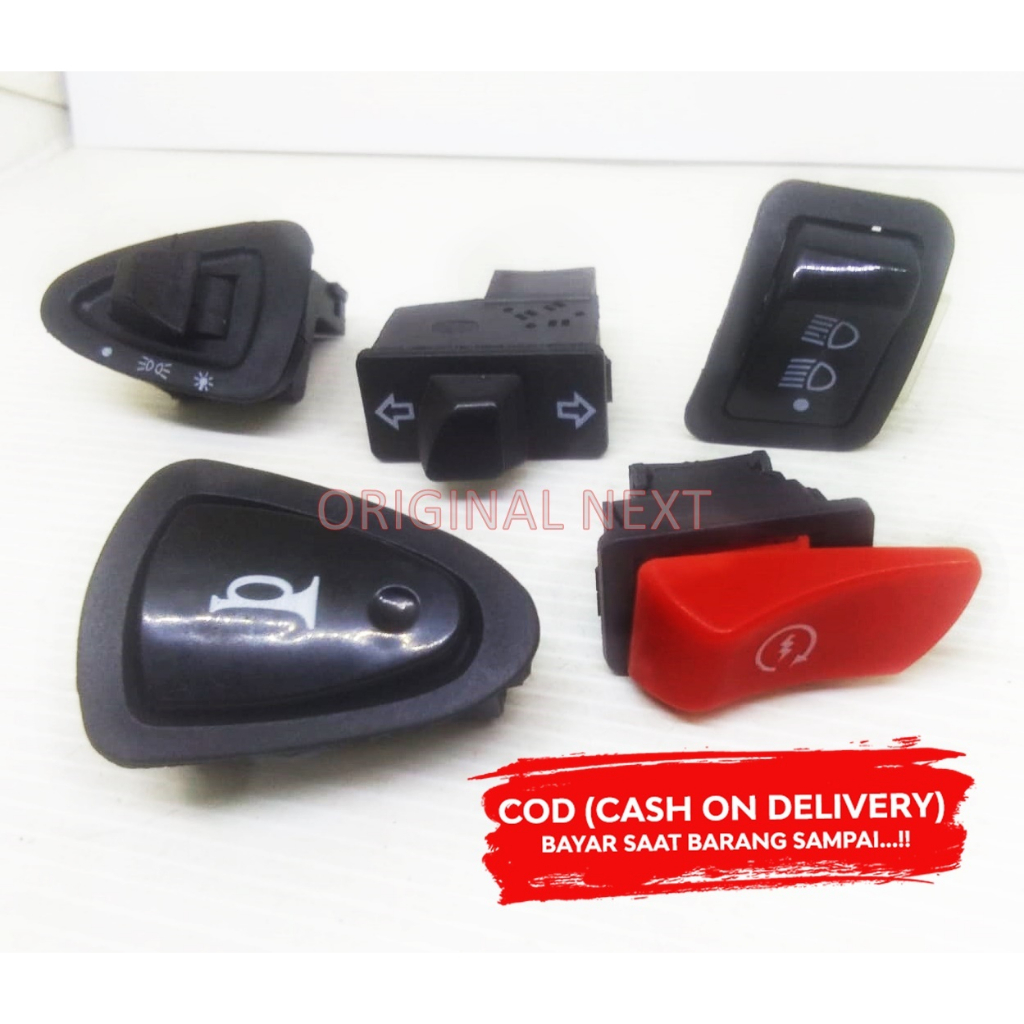 Paket Saklar Set Saklar Satu Set Honda Beat Fi 2013 2014 Stater kasar Scoopy karbu Revo Absolute Blade + Vietnam