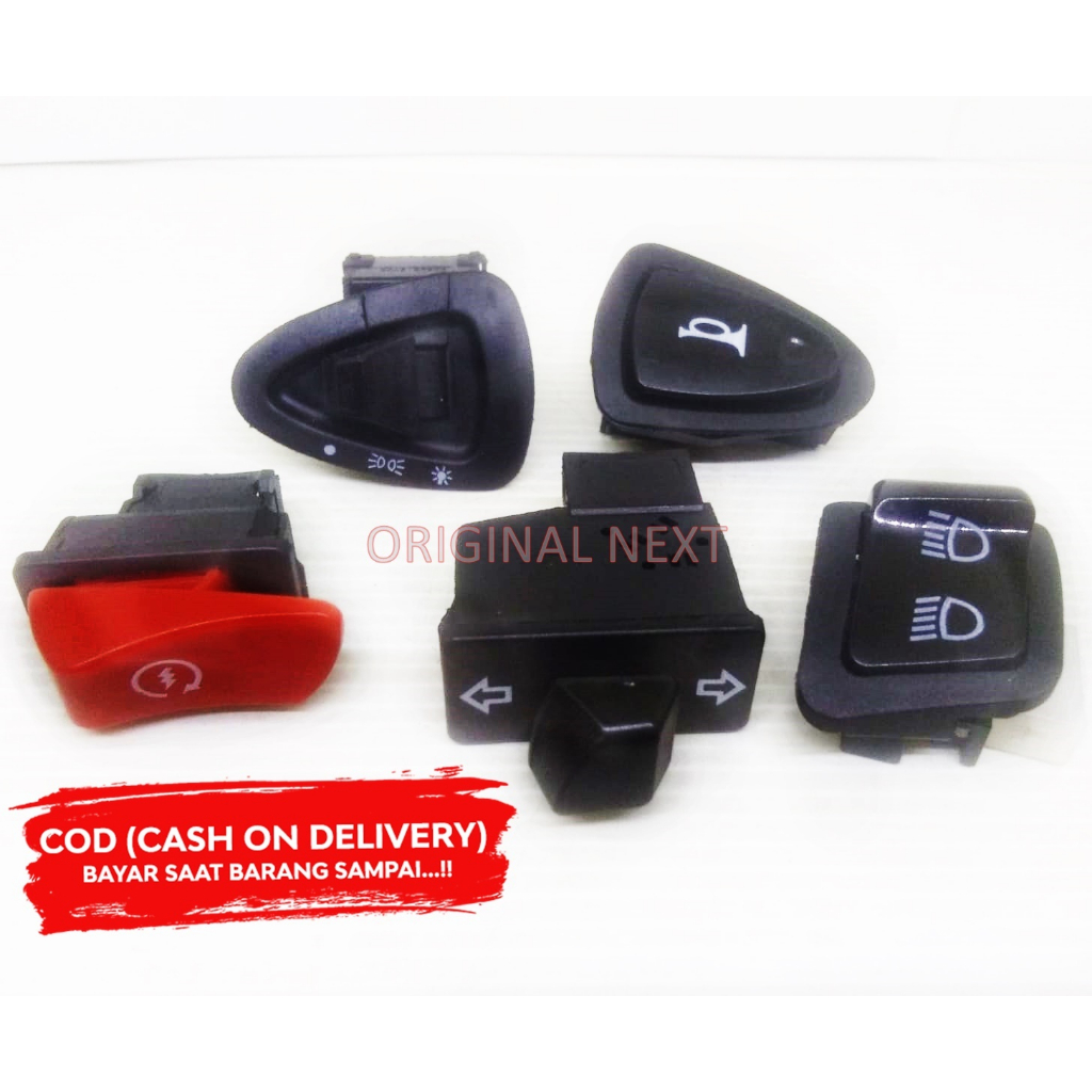 Paket Saklar Set Saklar Satu Set Honda Beat Fi 2013 2014 Stater kasar Scoopy karbu Revo Absolute Blade + Vietnam