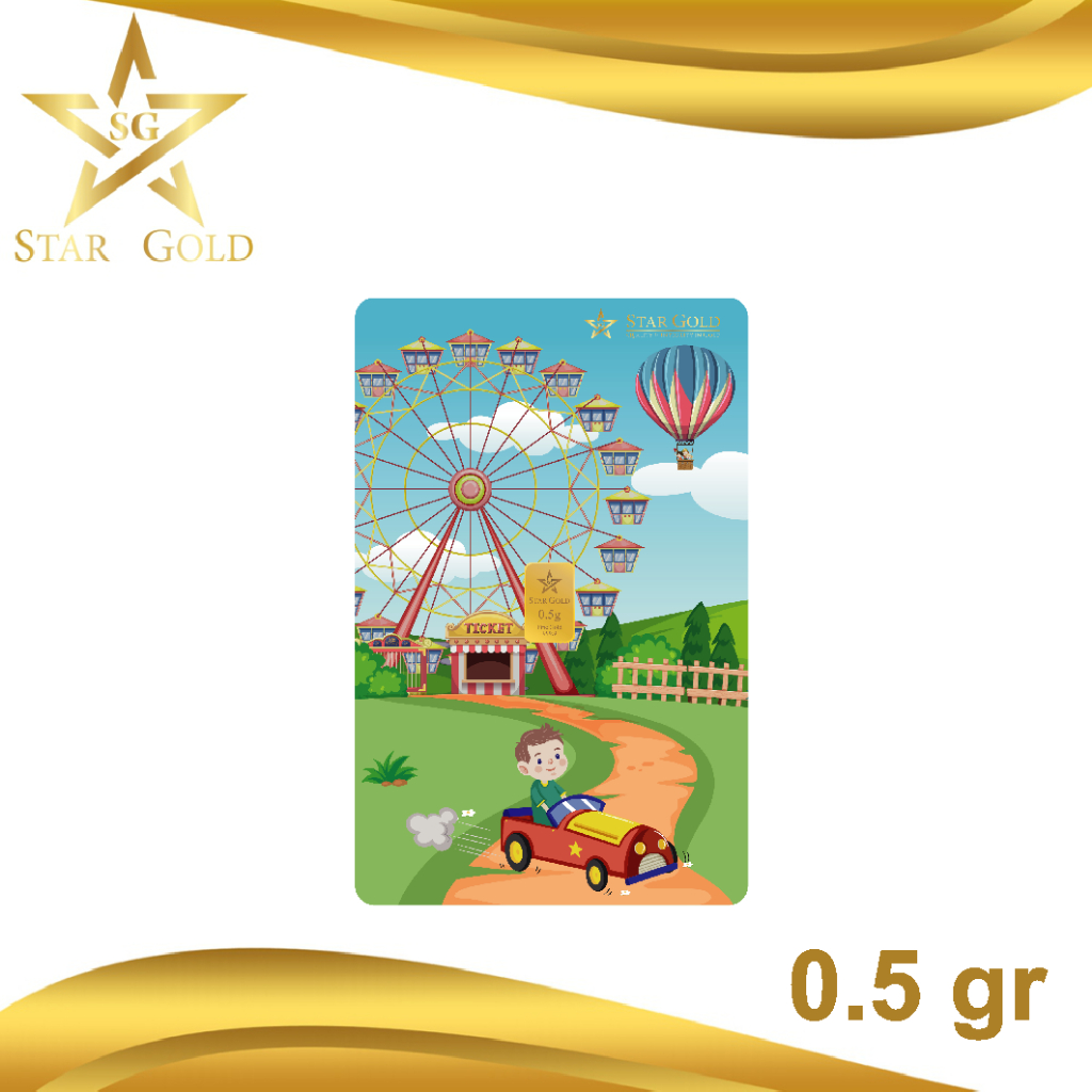 Star Gold Logam Mulia Baby Boy 2 Series 0.5gr & 1gr