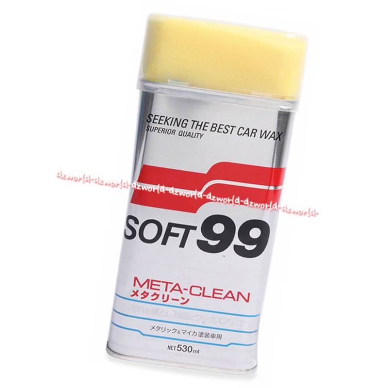 Soft 99 Meta Clean Seeking The Best Car Wax 530ml Mengembalikan Efek Mengkilap Kendaraan Clean Cairan Pembersih Soft99