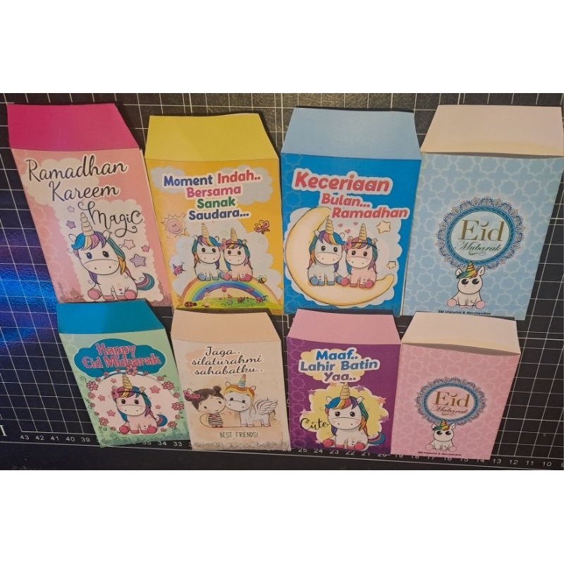 

Amplop Mini seri Unicorn dan Hello kitty