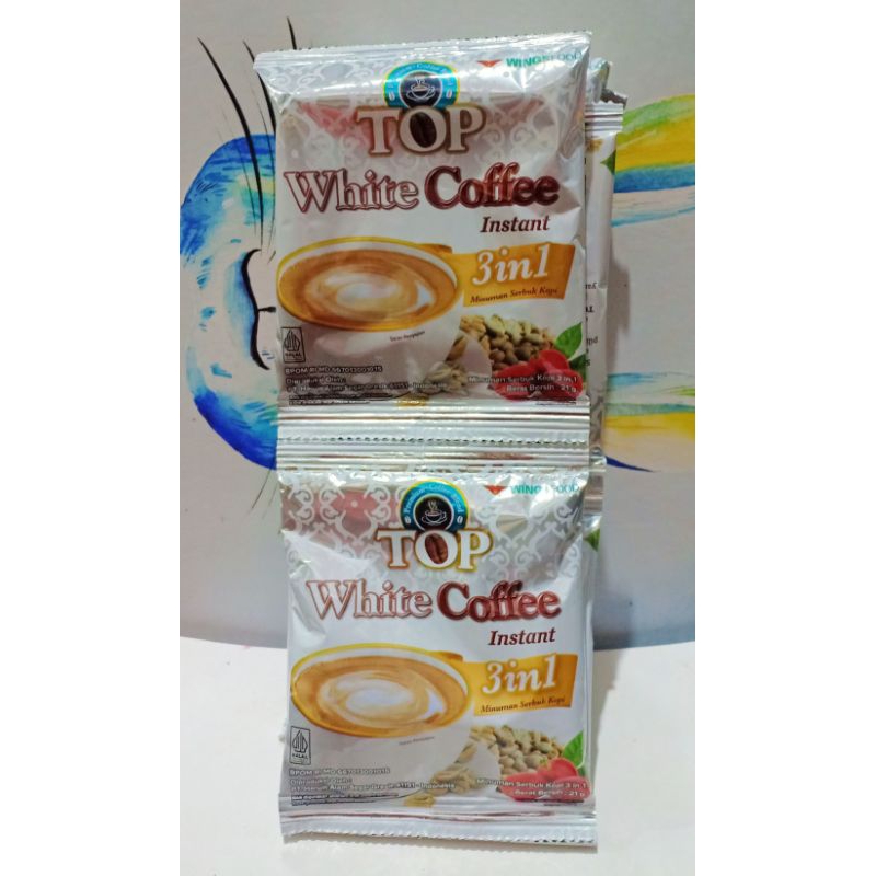 

TOP COFFEE WHITE 12X21 GR