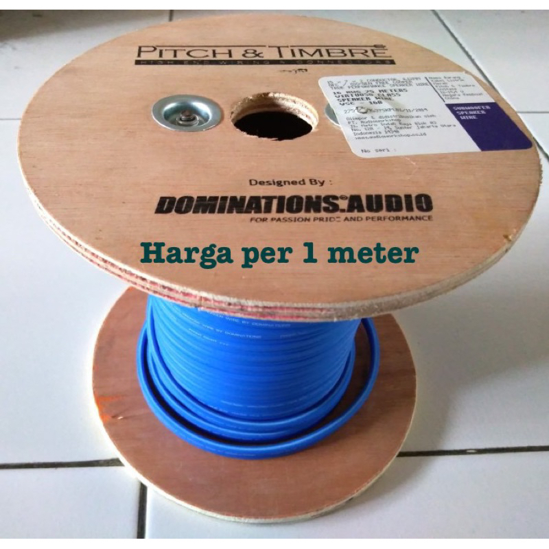 kabel speaker 16 awg pitch & timbre