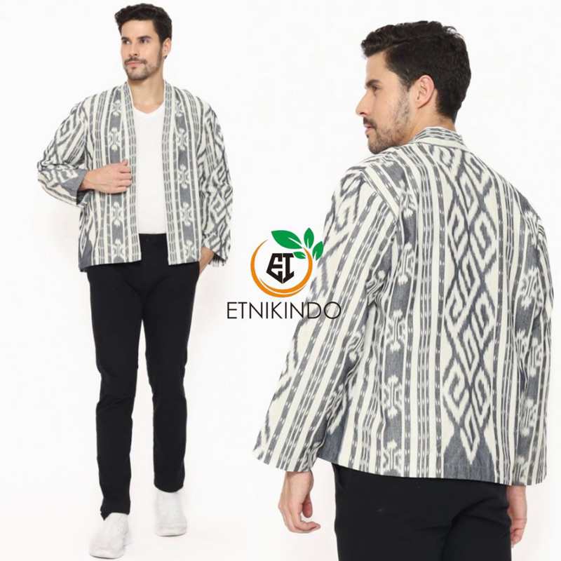 Kimono Tenun Pria - Outer Tenun Pria
