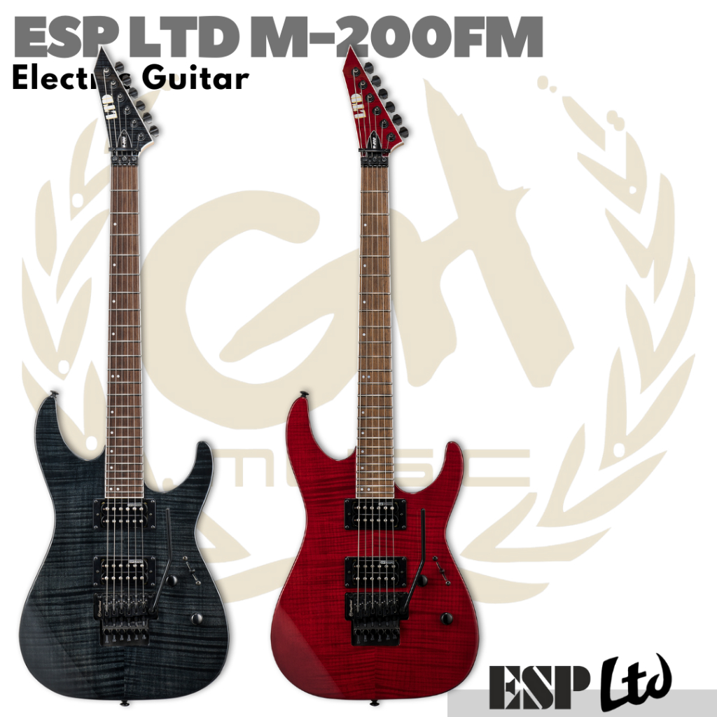 ESP LTD M-200FM Electrik Guitar | Gitar Listrik Elektrik LM200FM M200
