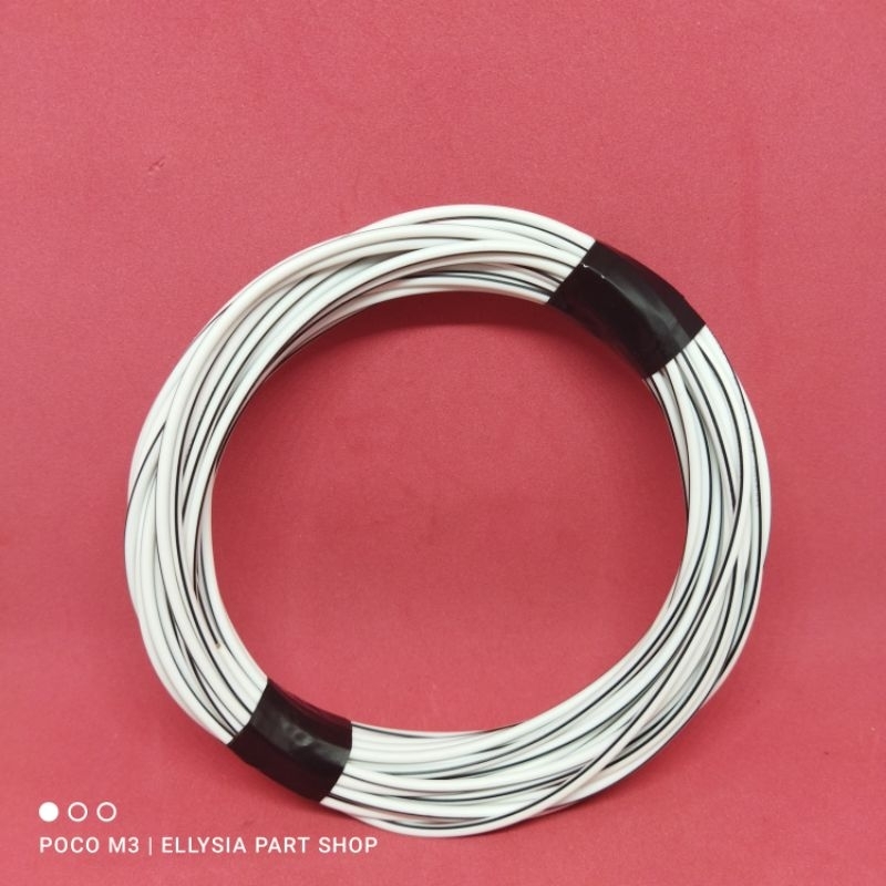 kabel VSF 0,5SQ serabut tebal 10M
