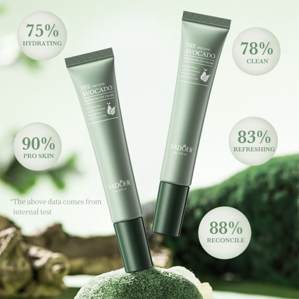 Avocado Anti Age Rimpel Wrinkle Eye Cream Serum Bags Remove Dark Circles Eye Essence 20g