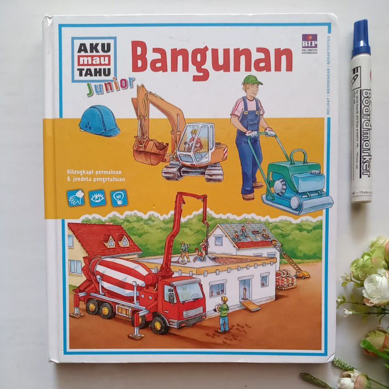 buku seri Aku Mau Tahu Junior judul Bangunan