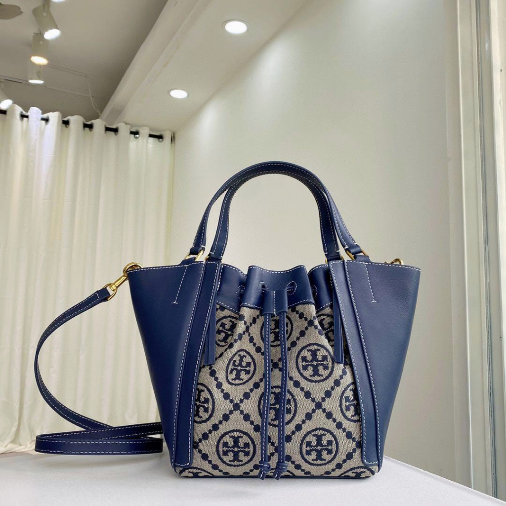 Tory Burch McGraw T Monogram Print Tote Bag 88241