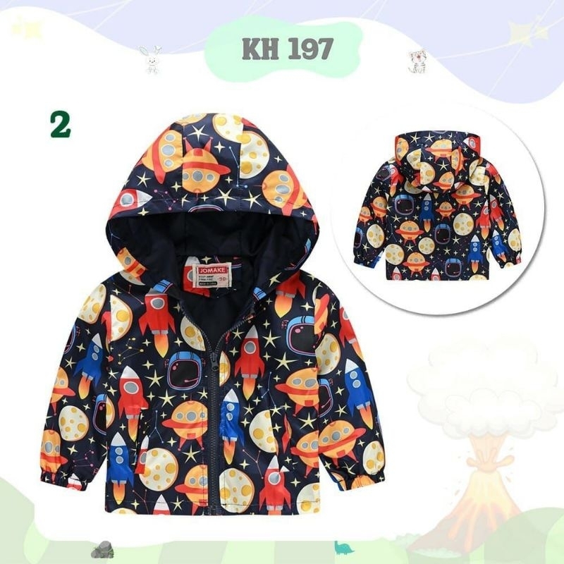 Jaket parasut  | jaket anak