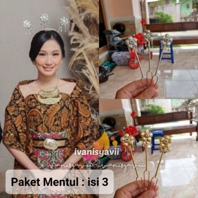 [Full Set + Aksesoris] Baju Cewek untuk Prewedding - Motif Semen Romo Basahan / Cewek Saja