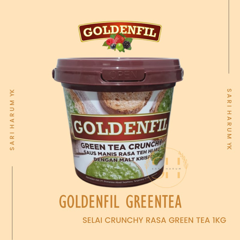 

Olesan Green Tea | Olesan Roti Green Tea | Green Tea Crunchy | GOLDENFIL GREENTEA CRUNCHY 1KG