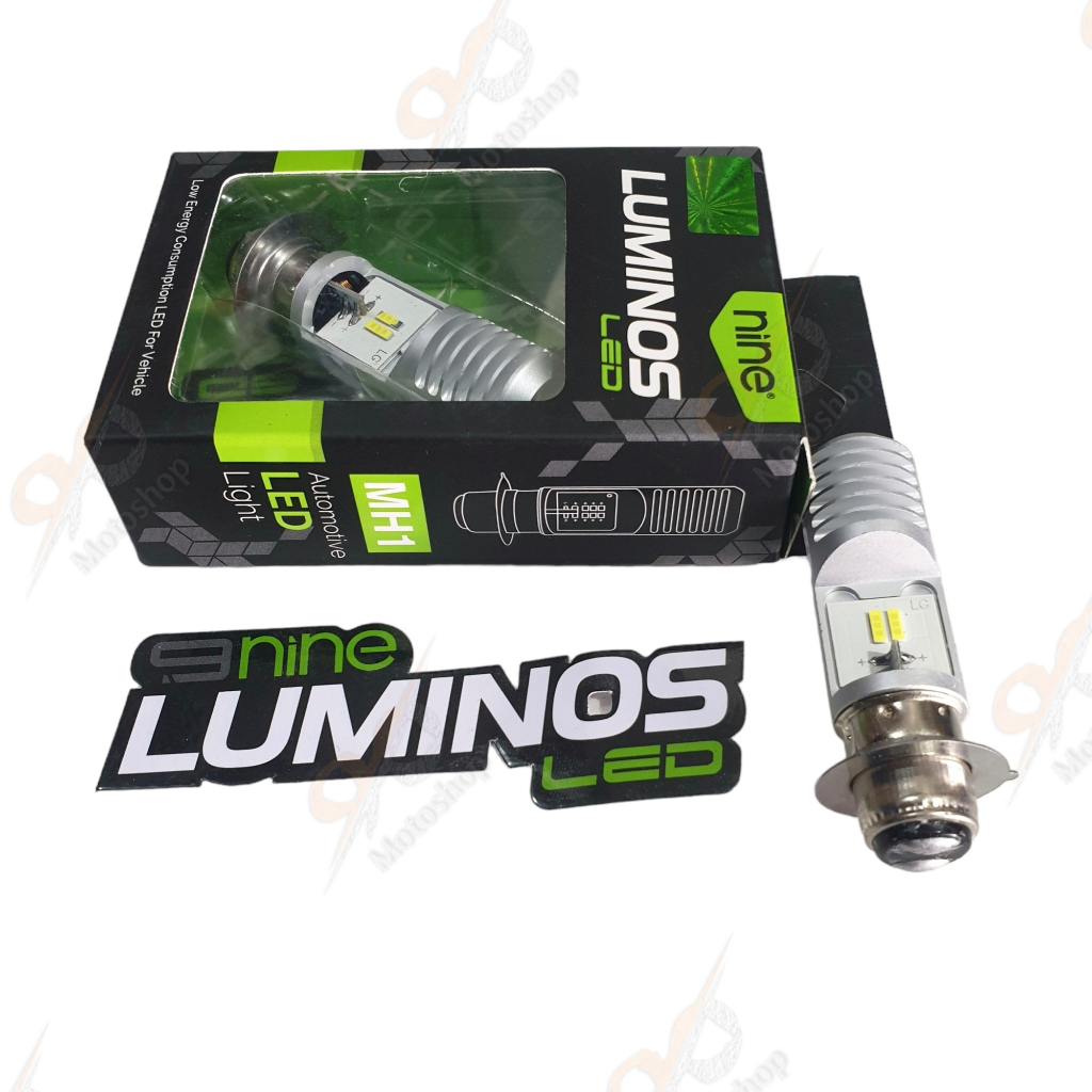 Lampu LED Luminos Mh1 H6 Untuk Motor Bebek Matic Mio Beat Vario Jupiter Revo Supra
