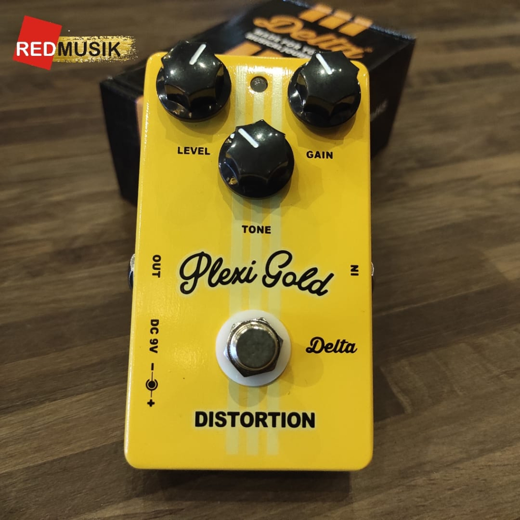 Efek Gitar Delta Plexi Gold Distortion