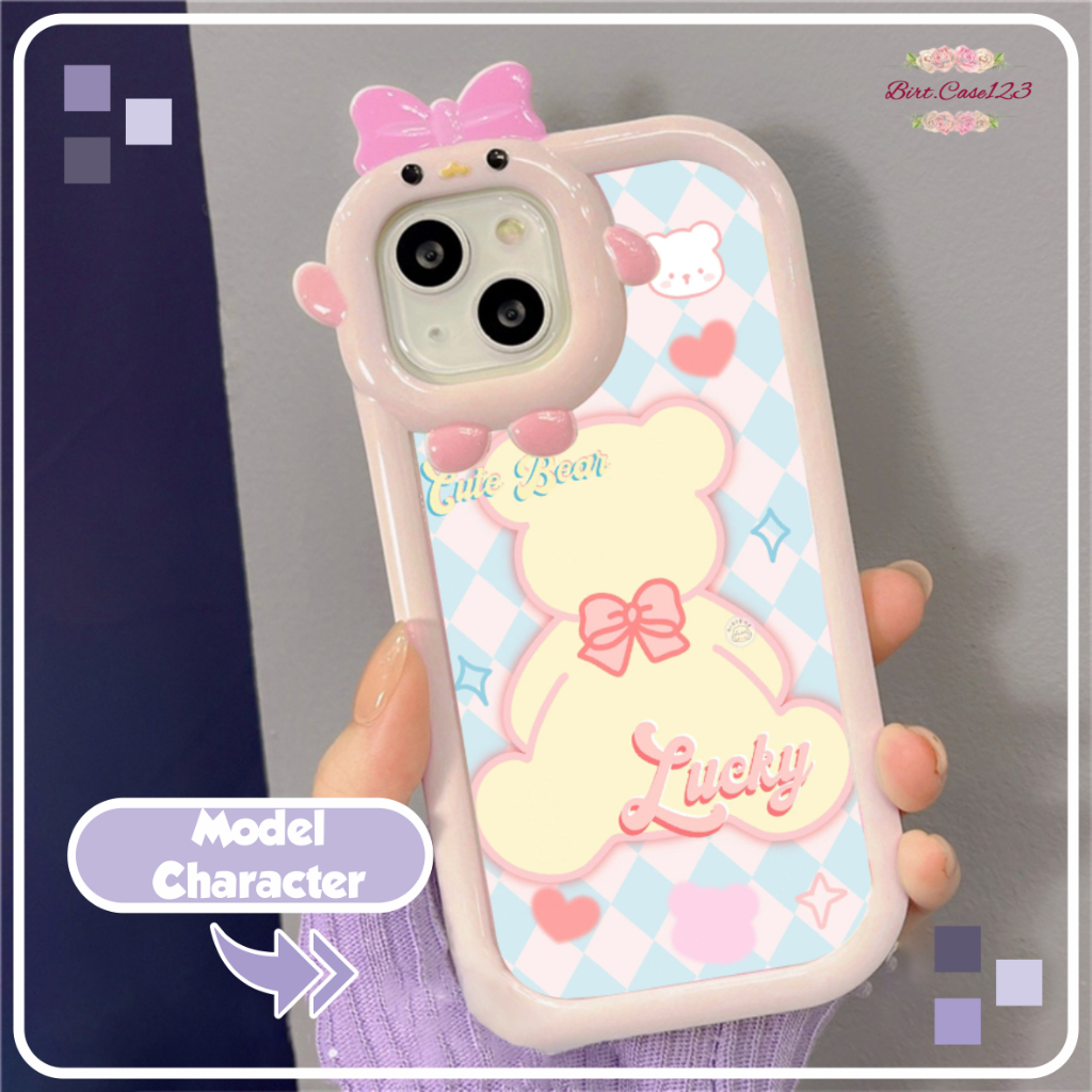 CUSTOM SOFTCASE PITACU FRAME KARAKTER CUSTOM SPRING FOR REALME C1 C2 5 5I 9I C11 C15 C20 C11 2021 C21 C21Y C25Y C30 C31 C33 C35 NARZO 50I 50A PRIME BC7460