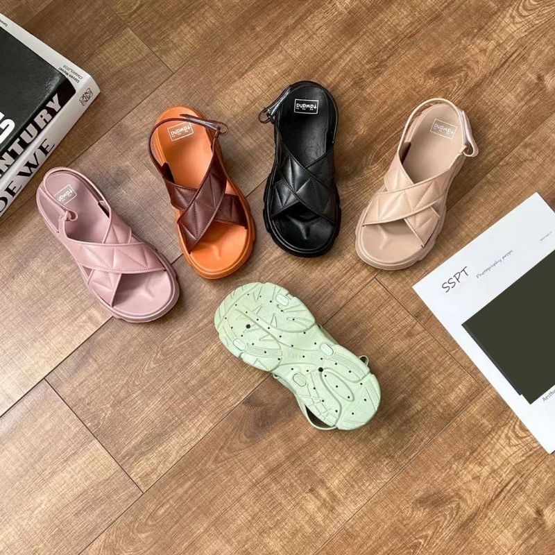 Wedges Tawana/ Sandal Perempuan/ Sendal by Tawana