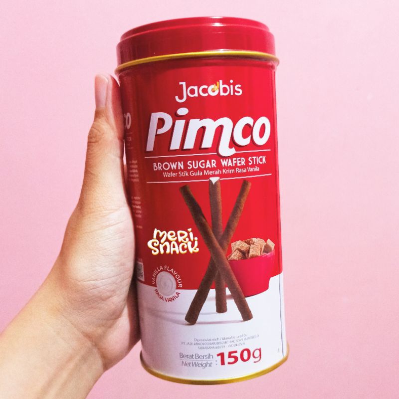 

Pimco Wafer Stick Brown Sugar Vanilla 150gr