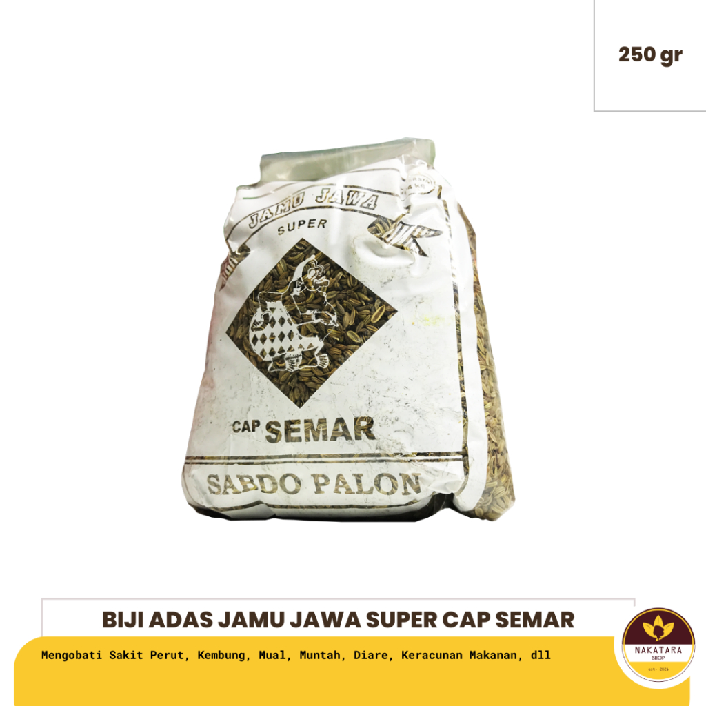 

Biji Adas Sabdo Palon Kemasan 250 Gram