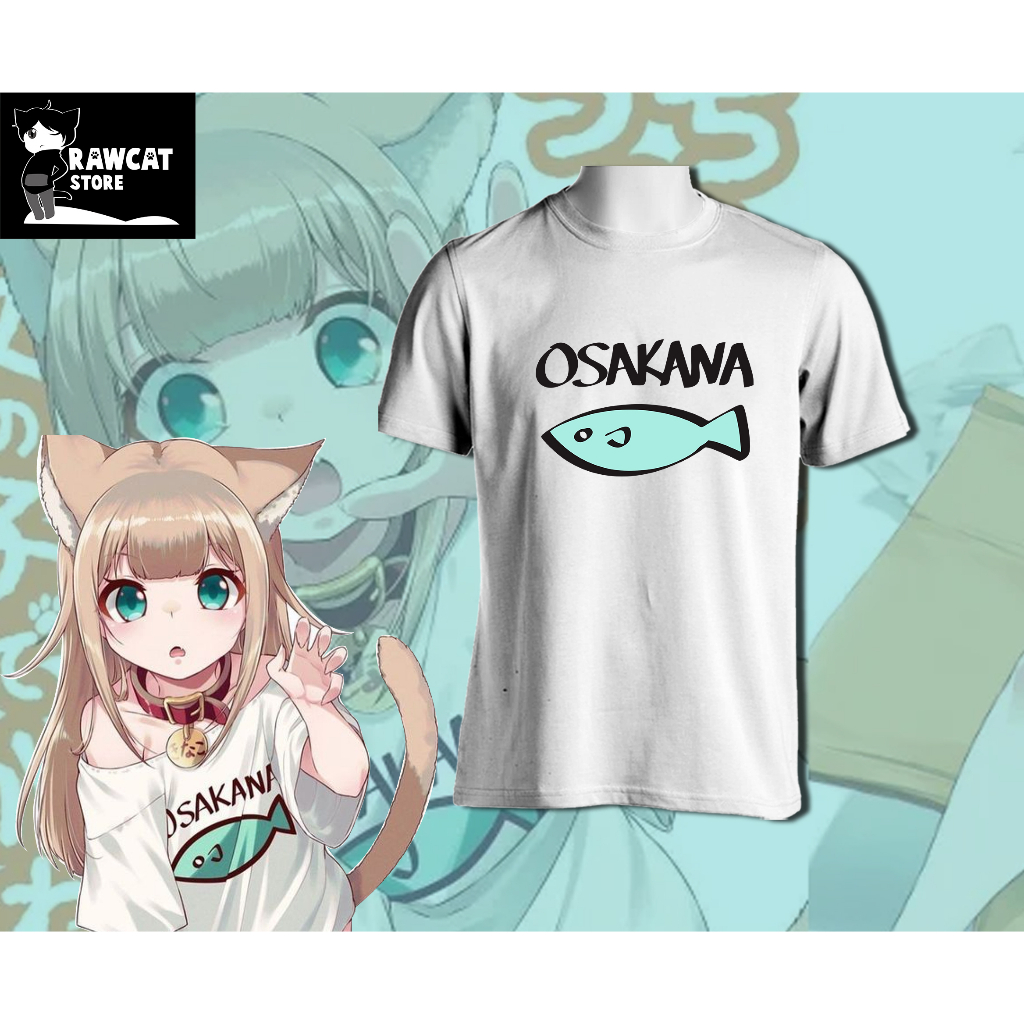 kaos anime - osakana neko