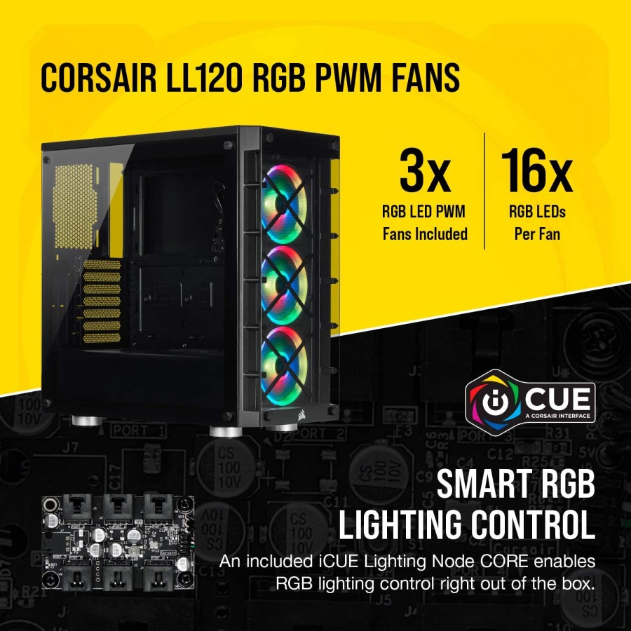 Corsair iCUE 465X RGB Black - ATX