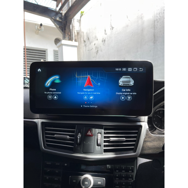 HEAD UNIT ANDROID 12 MERCEDES E CLASS W212 W204 W205 W253 CLA WITH APPLE CARPLAY ANDROID AUTO AND RE