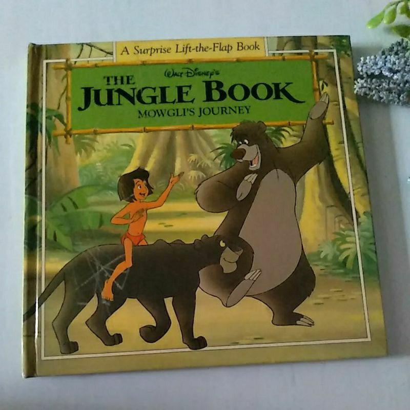 Lift the flap book the jungle book