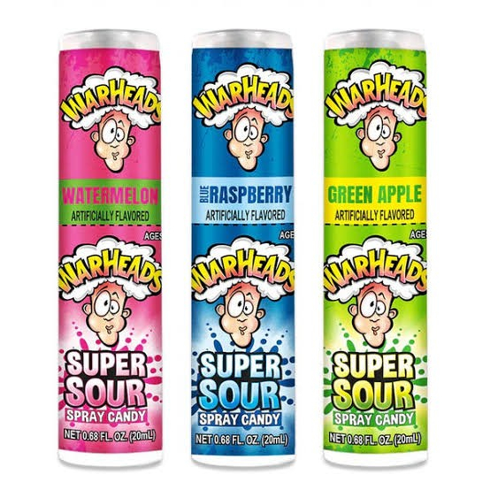 

Warheads spray candy 20ml super sour Watermelon Usa