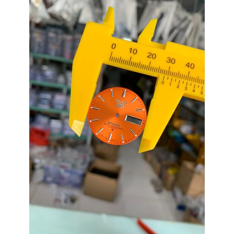 Plat dial jam tangan Seiko 5 sport Biru 7009