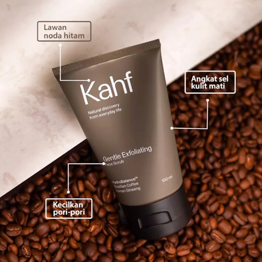 Kahf Face Scrub gentel exfoliating