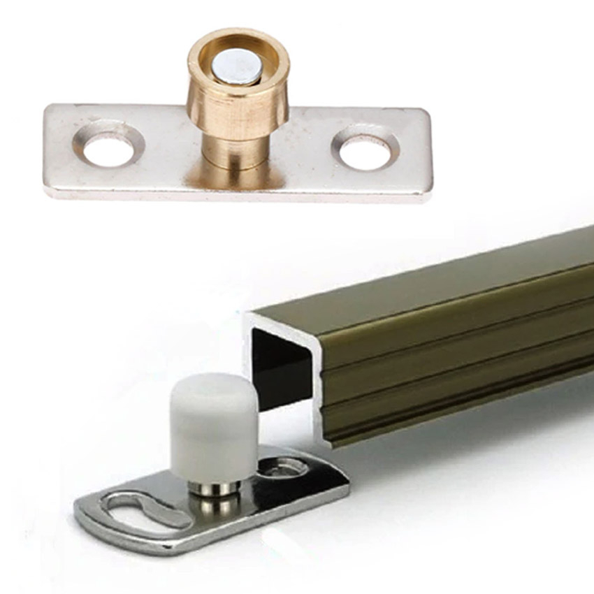Tokofinaaaa Roda Bawah Pintu Geser Lipat Center Foldingguide 10Mm Pintu Geser Sliding Stopper