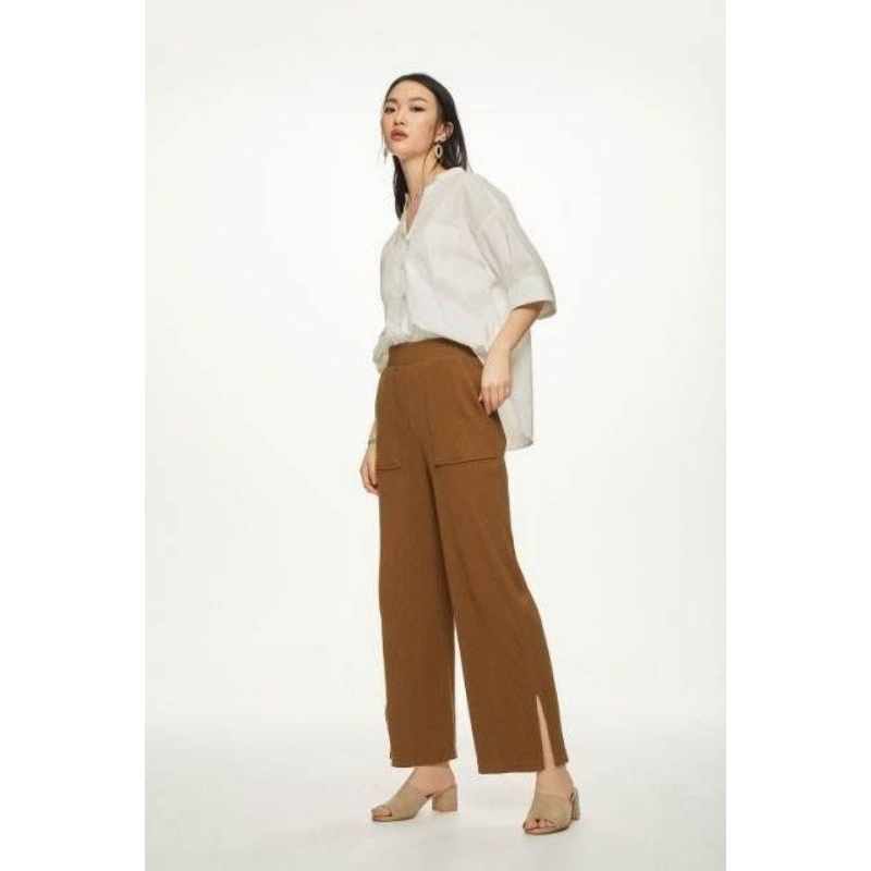 Unq ribs cullotes pants