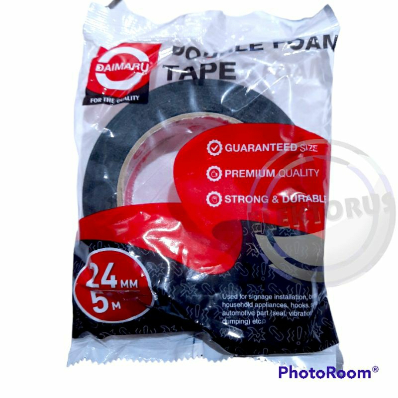 

Double Tape Foam 24mm DAIMARU Isolasi Busa Bolak Balik