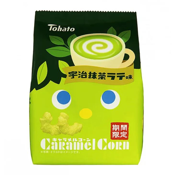 

TOHATO CARAMEL CORN - Uji Matcha Latte / Strawberry Condensed Milk / White Chocolate Christmas Edition /TANABATA [Snack Jepang]