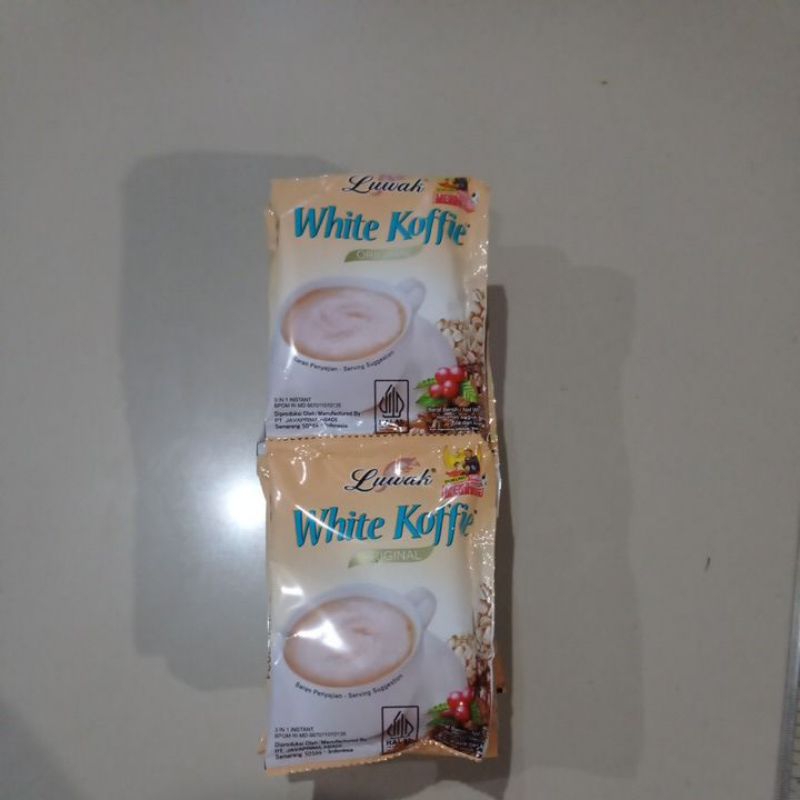 

luwak white coffe Original1renteng