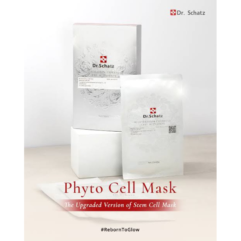 (DISTRIBUTOR RESMI) BPOM DRSCHARTZ APPLE STEMCELL MASK PHYTO CELL MASK DRschatz Mask SCHATZ ORIGINAL