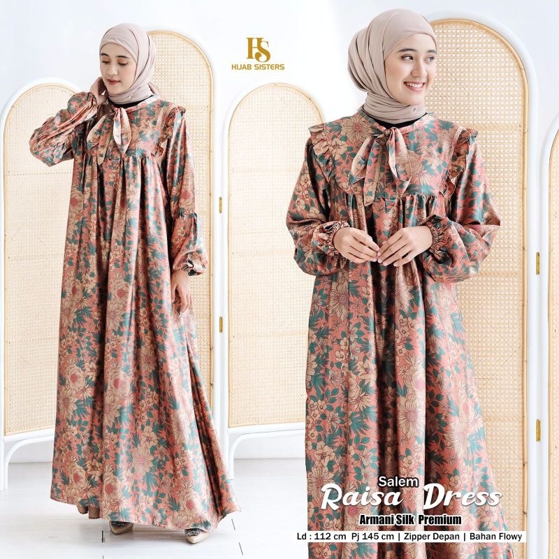RAISA DRESS SILK ARMANI PREMIUM