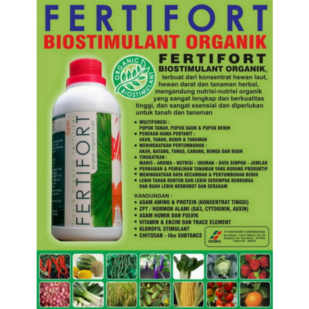Pupuk Organik Cair/ POC FERTIFORT Merah