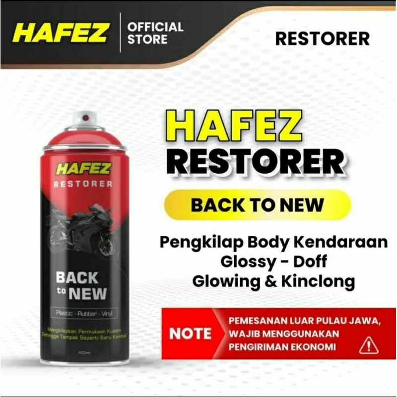 Hafez Restorer pengkilap body motor