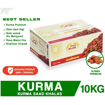 

KURMA KHALAS AL SAAD 10Kg / KURMA KHALAS SAAD PEKANBARU