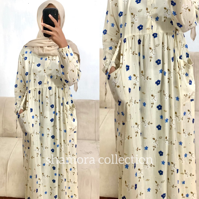 Dress Rayon Premium kantong/home dress/baju muslim