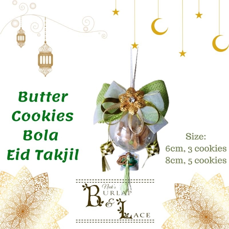 

Butter Cookies Eid Ramadhan hampers Takjil Bola Idul fitri lebaran goni
