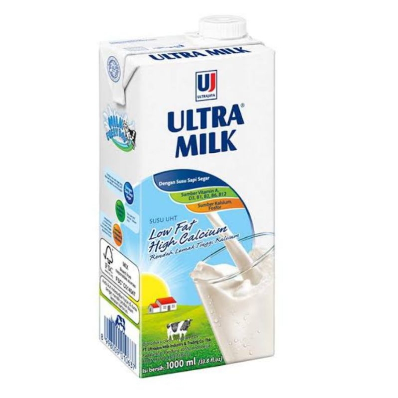 

susu uht ultra milk 1000ml