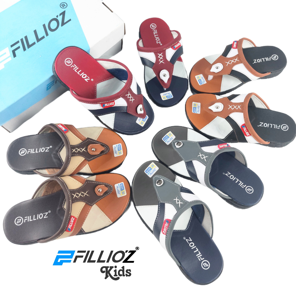 SANDAL ANAK LAKI-LAKI / COWOK DISTRO TERBARU FILLIOZ ANK6 MURAH GROSIR