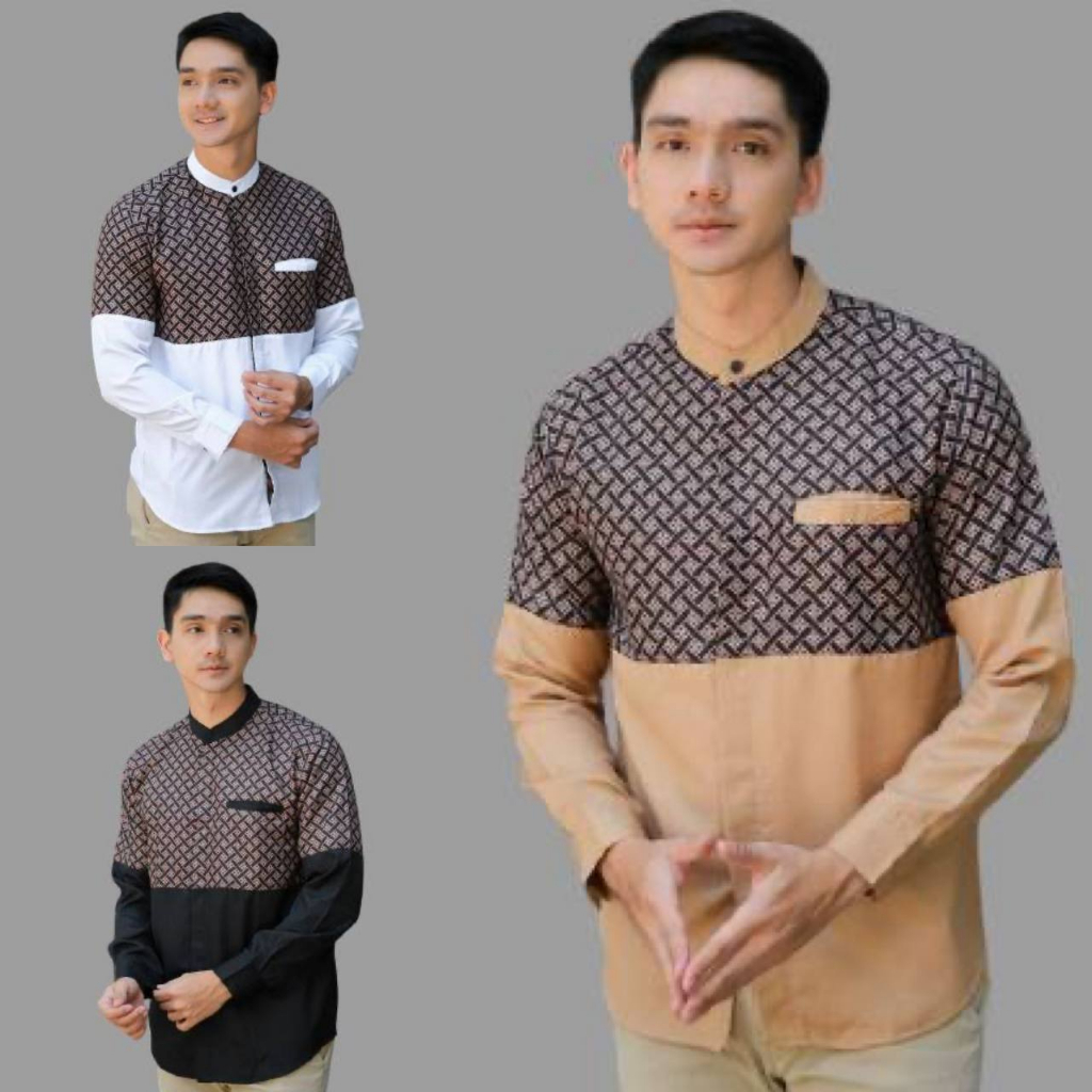 Baju koko pria dewasa baju koko pria lengan panjang terbaru best seller