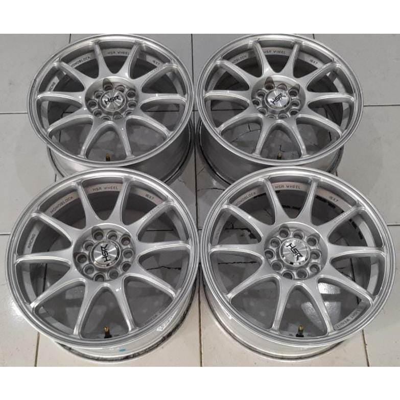 Velg Mobil Bekas Ring 16 INDY HSR R16 Lebar 7 Lubang 5 ET 42