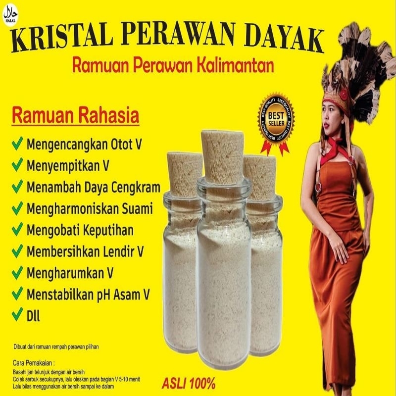 SERBUK DARA BUJANG DAYAK KALIMANTAN
