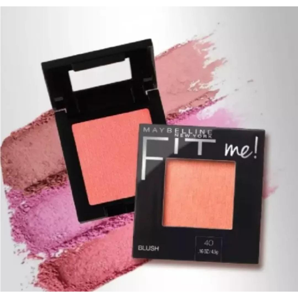 Make Up Blush On Maybelline Fit me