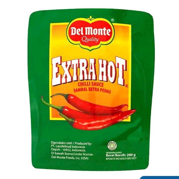 

Del Monte Saus Extra Hot 200Gram