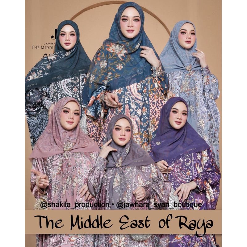 NEW KAFTAN The Middle East of Raya VOL 2 | Kaftan Jawhara syari | Abaya Lebaran